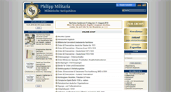 Desktop Screenshot of philipp-militaria.com