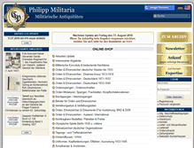 Tablet Screenshot of philipp-militaria.com